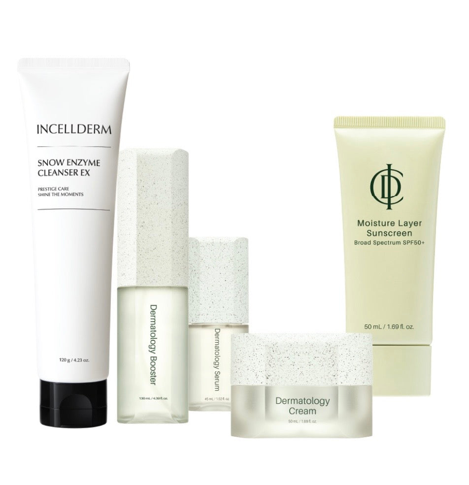 Riman Essential Morning Ritual Kit – 5-Step Hydrating K-Beauty Skincare Set