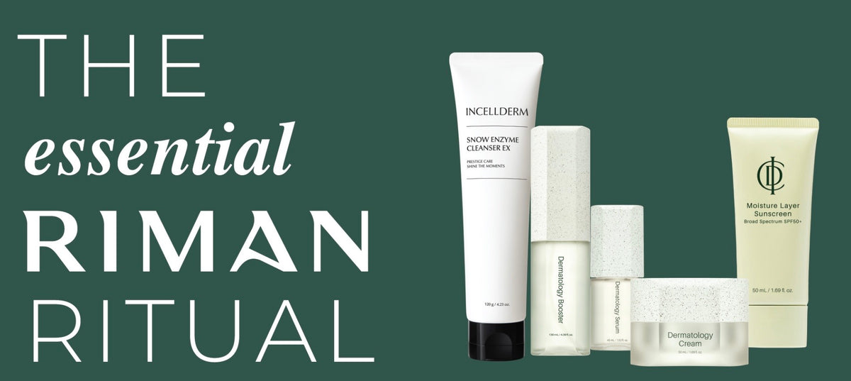 Riman Essential Morning Ritual Kit – 5-Step Hydrating K-Beauty Skincare Set