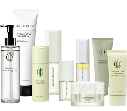 Riman Incellderm Expert Ritual Set – 9-Piece Hydrating K-Beauty Skincare Routine