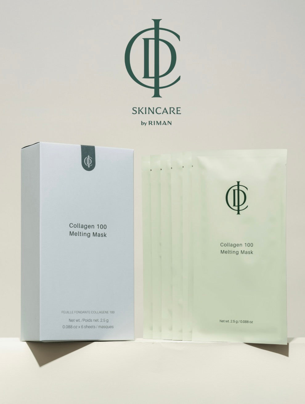 Riman Incellderm Skincare Collagen 100 Melting Mask Sheet – Hydrating & Smoothing