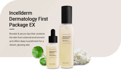 Riman InCellDerm Dermatology First Package EX – Hydrating Booster & Serum Set